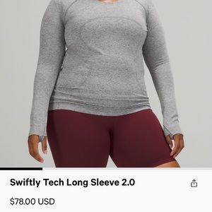 Lululemon swiftly tech